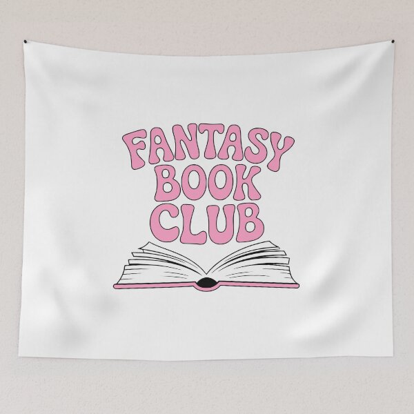 Item preview, Fantasy Book Club! Pink Girlie Quote designed and sold by PMCreative.