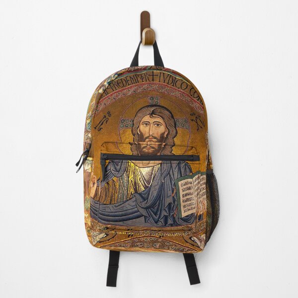 Item preview, Christ Pantocrator Mosaic Apse of the Cefalù Cathedral designed and sold by GuyBlank.