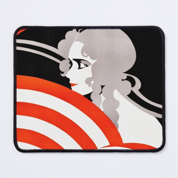 Item preview, Vintage Swedish Film Poster 1919 | Art Deco Style | Madame Who Movie Poster | Bessie Barriscale | Silent Film Wall Art designed and sold by artofuniverse.