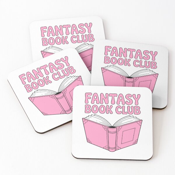 Item preview, Fantasy Book Club! Pink Girlie Quote designed and sold by PMCreative.