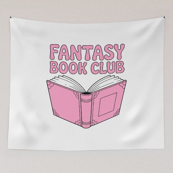 Item preview, Fantasy Book Club! Pink Girlie Quote designed and sold by PMCreative.