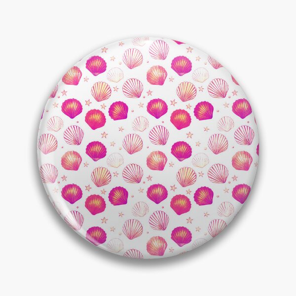 Item preview, Neon Seashell Pattern designed and sold by Rosiname.