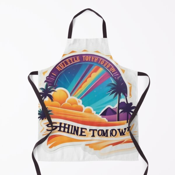 Item preview, Shine Tomorrow – Motivational Sunset Design designed and sold by KawaiiNestching.