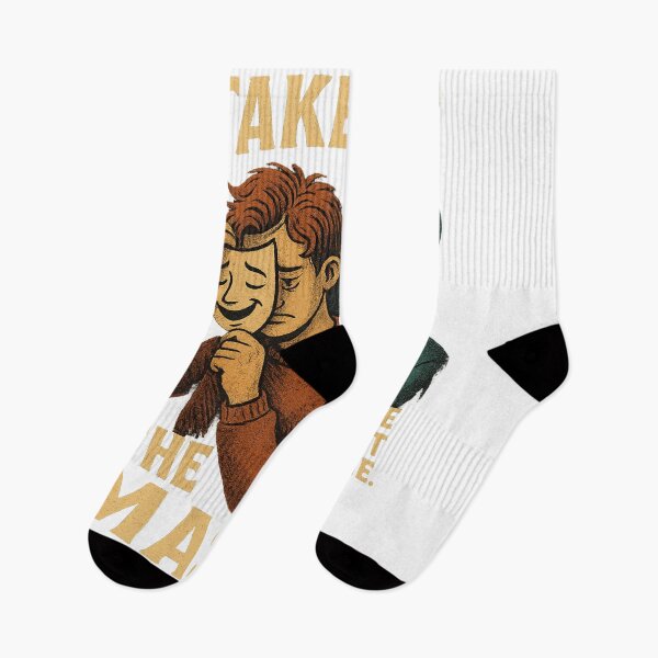 Item preview, Mask Off – It’s Okay Not to Be Okay | Mental Health Awareness Comic Design designed and sold by Not-Only-You.