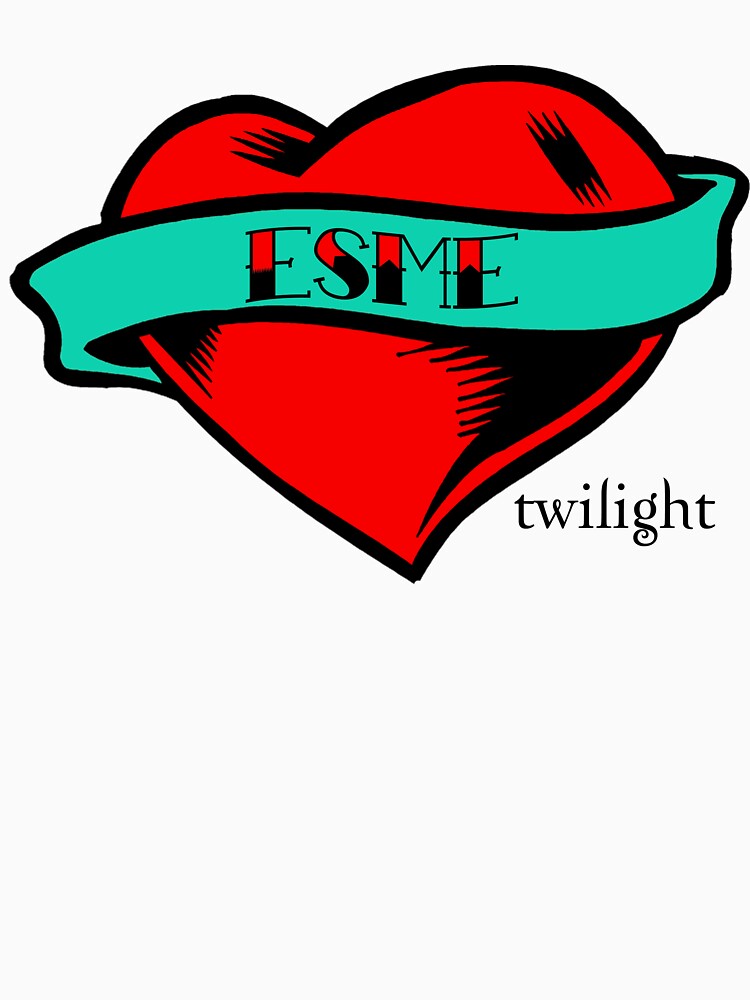 Twilight Esme Heart Tattoo T-Shirt" Essential T-Shirt for Sale by fifilaroach