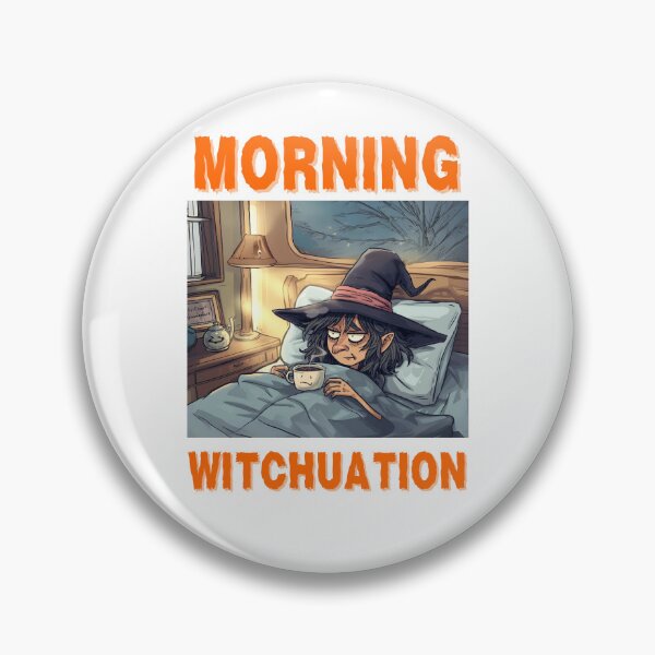 Item preview,  Morning Witchuation Funny Coffee Witch Halloween design designed and sold by JAGA-ALIME.