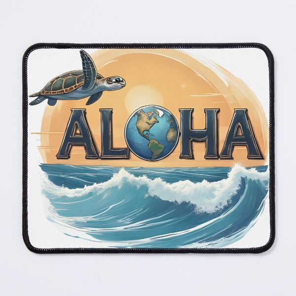 Item preview, Aloha Hawaii Sea Turtle – Tropical Ocean Earth Design designed and sold by NUMBER FOUR.