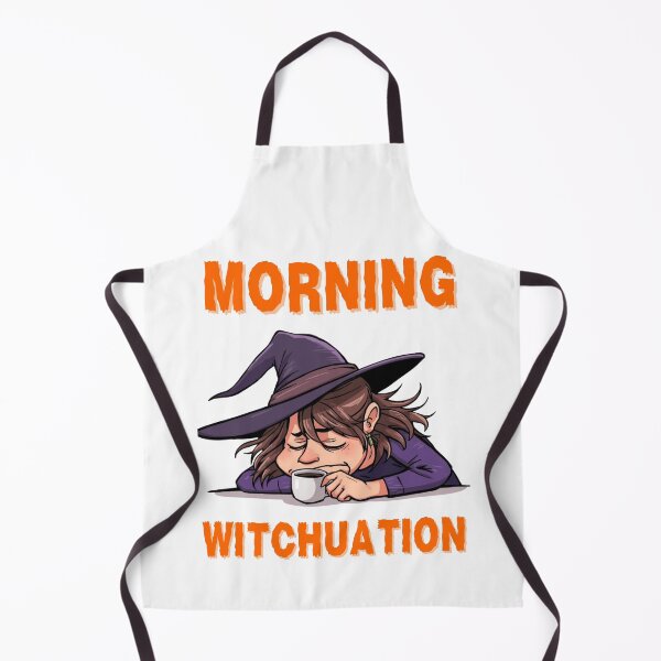 Item preview, Morning Witchuation Funny Coffee Witch Halloween design designed and sold by JAGA-ALIME.