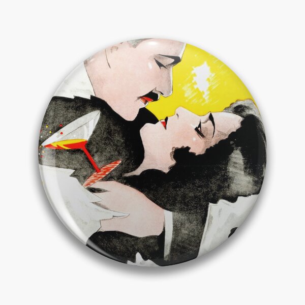 Item preview, Vintage Art Deco Movie Poster | Livets Gyckelspel | Merry-Go-Round | 1920s Cinema Art & Romantic Geometric Design designed and sold by artofuniverse.