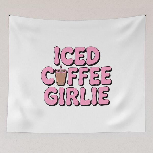 Item preview, Iced Coffee Girlie! Pink Girlie designed and sold by PMCreative.