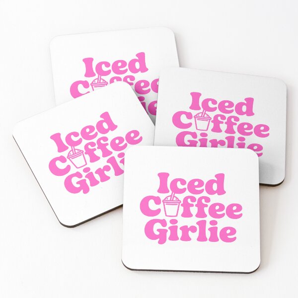 Artikelvorschau, Eiskaffee-Girlie! Pinkes Girly entworfen und verkauft von PMCreative.