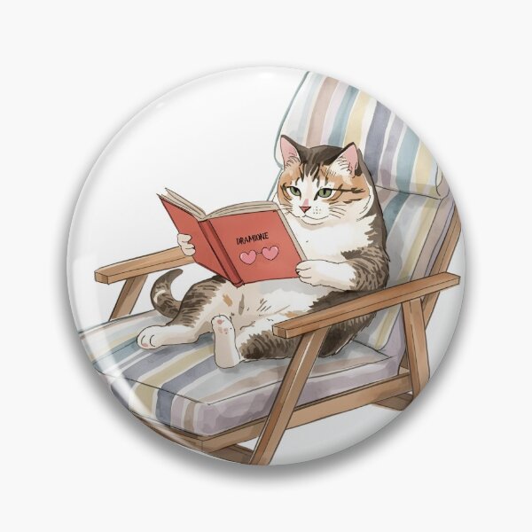 Item preview, Dramione Cat Reading Fan Art designed and sold by Nomuradi.