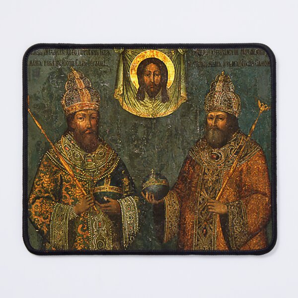 Item preview, Mandylion Tsar Michael And His Son Tsar Alexis designed and sold by GuyBlank.