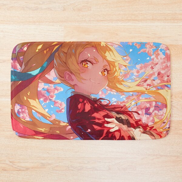 Item preview, Saki Nikaido Zombieland Saga Anime Girl Red Umbrella Cherry Sky  designed and sold by ManuelOpito.