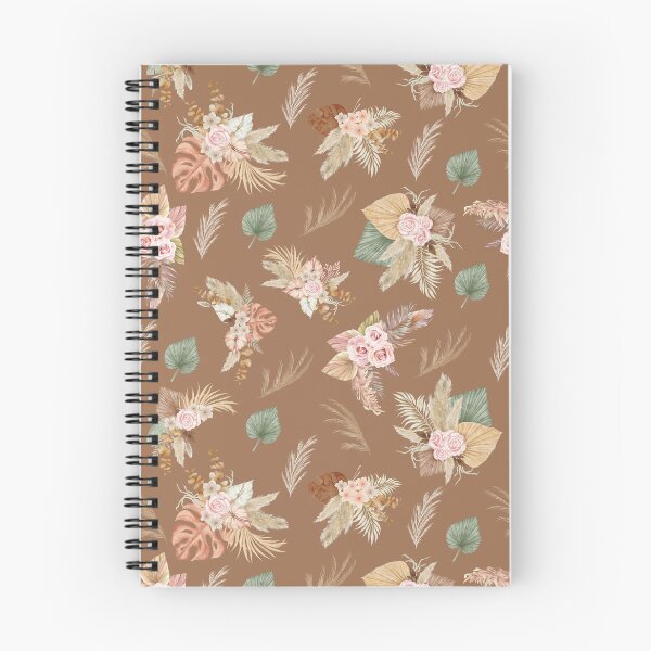 Item preview, Pampas Grass & Flowers on Brown designed and sold by KSimpson838.