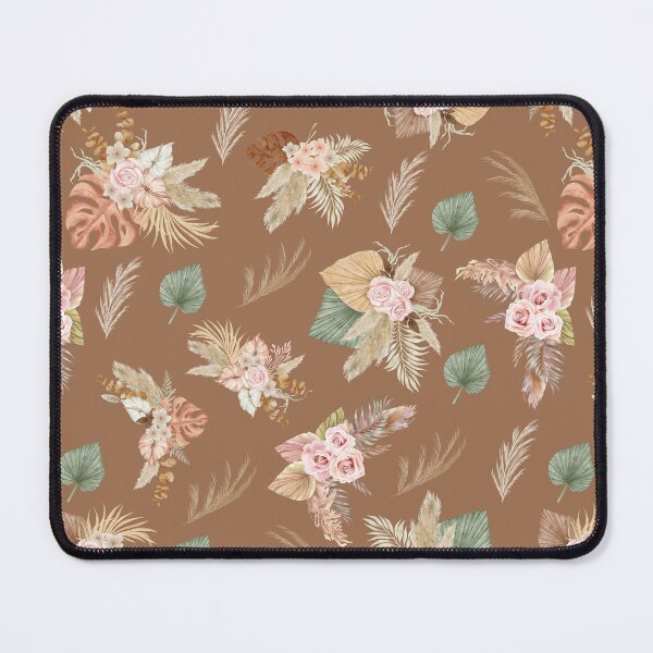 Item preview, Pampas Grass & Flowers on Brown designed and sold by KSimpson838.