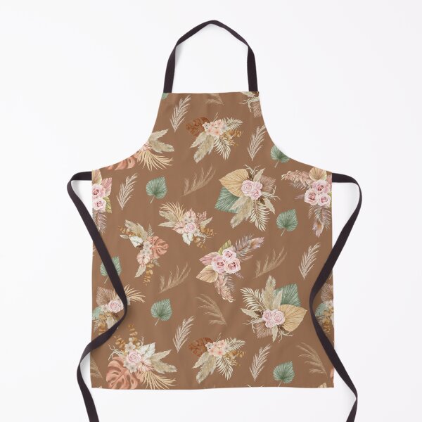 Item preview, Pampas Grass & Flowers on Brown designed and sold by KSimpson838.