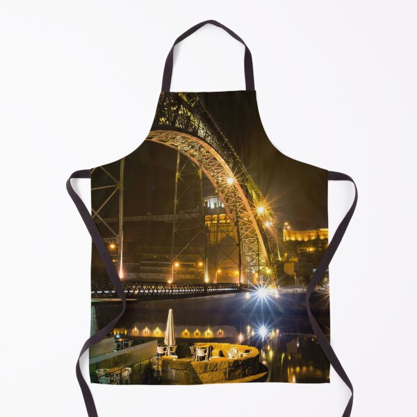 Artikelvorschau, Dom Luis I bei Nacht, Porto, Portugal entworfen und verkauft von SimoesArtistry.