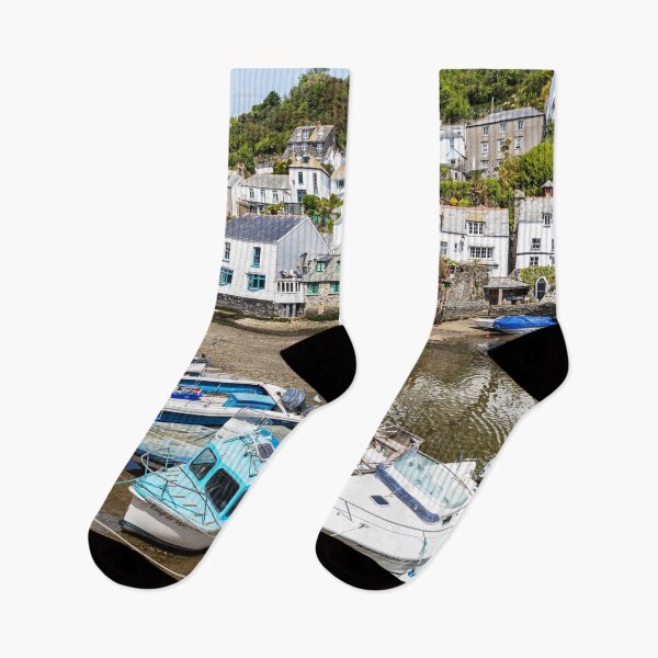 Item preview, Polperro, Cornwall, Charming Coastal Village Scene designed and sold by Paul Thompson Photography.