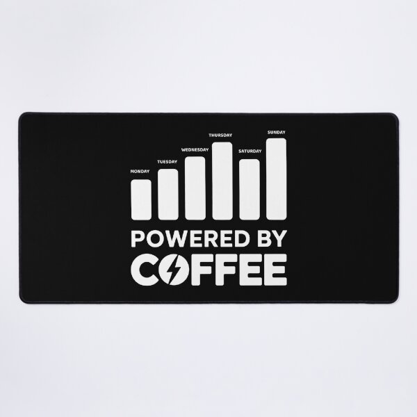 Item preview, From Monday to Sunday: Rising Energy Needs with Coffee designed and sold by SplashTastic.