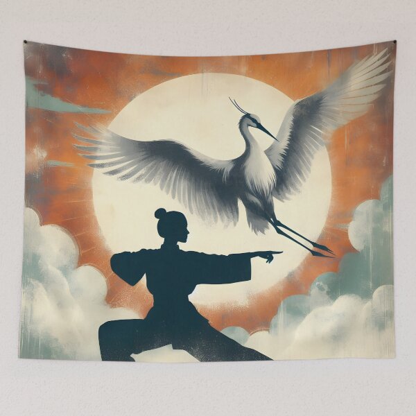 Item preview, Spirit of the Crane, Ai Generated Art  designed and sold by ACC .