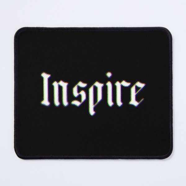 Item preview, Inspire Typography Design | Blackletter with Color Halftone & 3D Anaglyph designed and sold by pinimgart.
