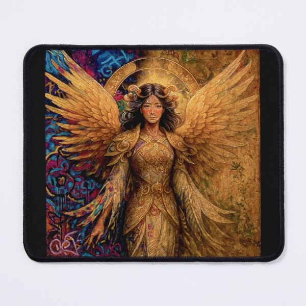 Item preview, Pop Art Golden Colorful Angel #3 designed and sold by Helios Be. Lavsh.