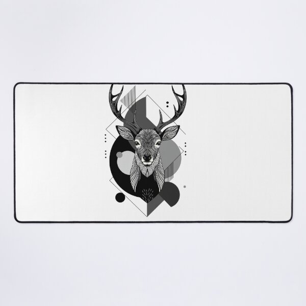 Item preview, Abstract Geometric Deer Head designed and sold by ARM-Designs.