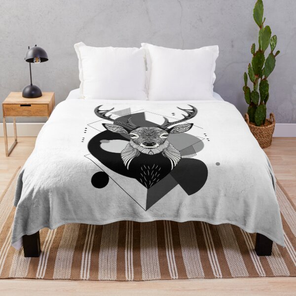 Item preview, Abstract Geometric Deer Head designed and sold by ARM-Designs.