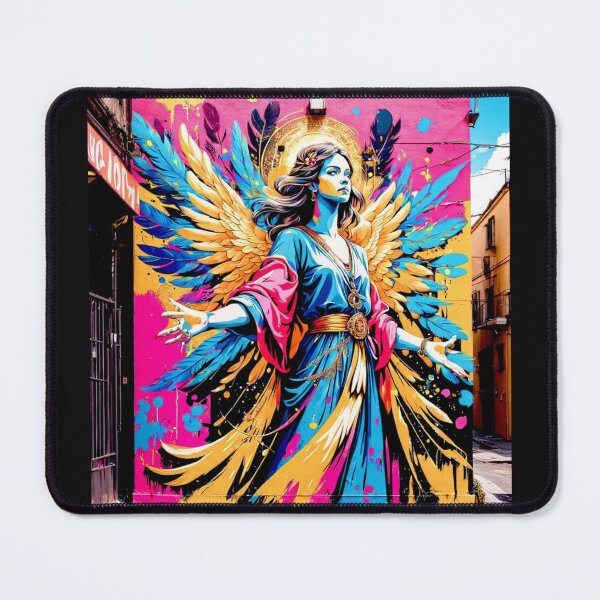 Item preview, Pop Art Golden Colorful Angel #2 designed and sold by Helios Be. Lavsh.