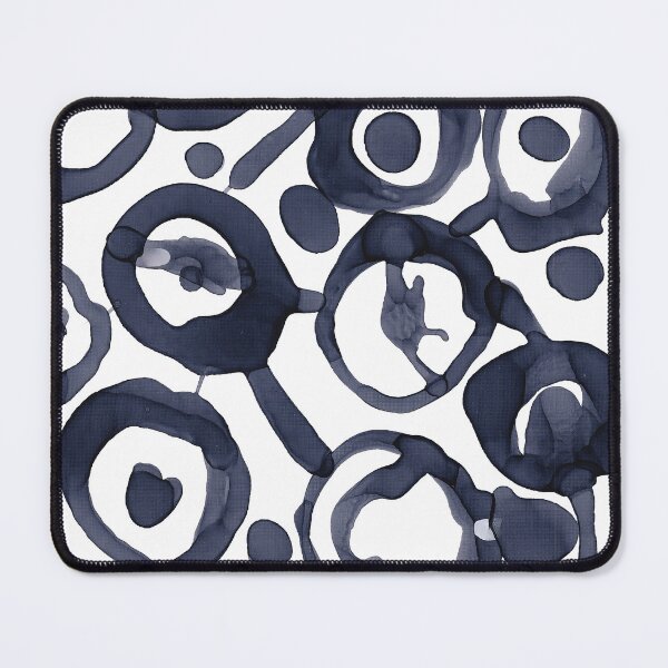 Item preview, Abstract Ink Circle Pattern designed and sold by Sevilka.