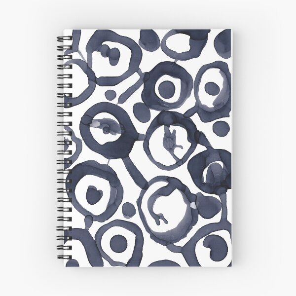 Aperçu de l'œuvre Motif de cercle d'encre abstrait créée et vendue par Sevilka.