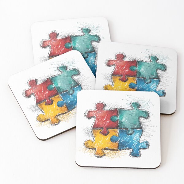 Item preview, Puzzle Pieces designed and sold by Sketch-Shack.