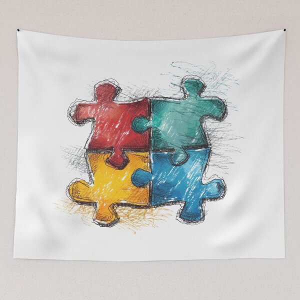 Item preview, Puzzle Pieces designed and sold by Sketch-Shack.
