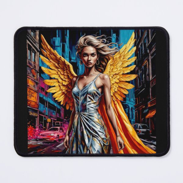Item preview, Pop Art Golden Colorful Angel #3 designed and sold by Helios Be. Lavsh.