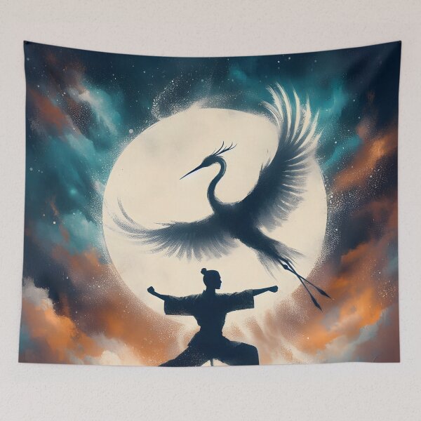 Item preview, Spirit of the Crane, Ai Generated Art  designed and sold by ACC .