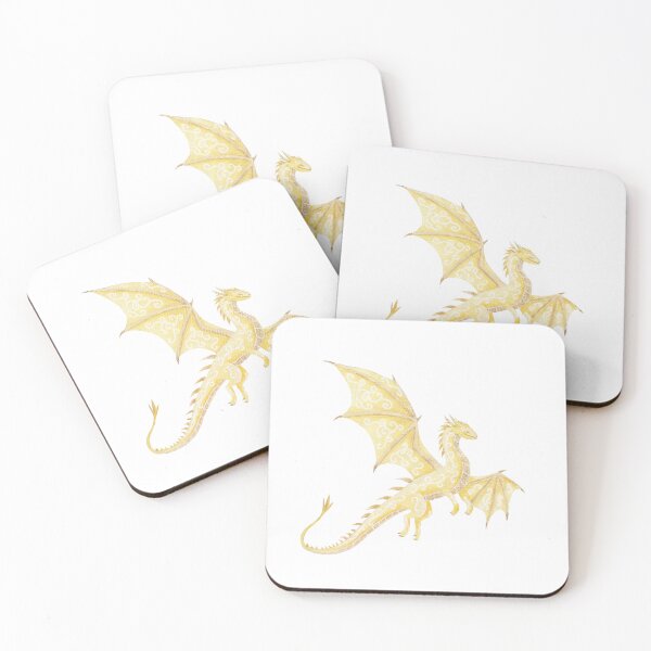 Item preview, Golden Feathertail Dragon designed and sold by Charlotte Paints.