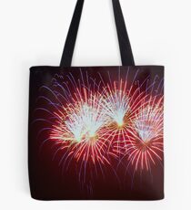 Blue, Red, White Tote Bag