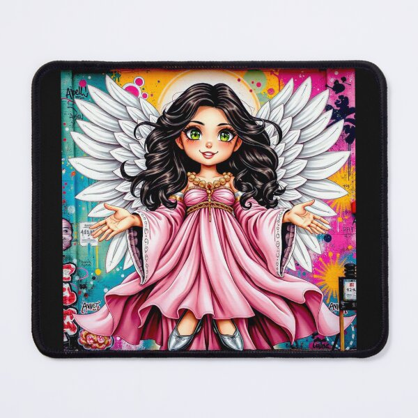 Item preview, Pop Art Golden Colorful Angel #4 designed and sold by Helios Be. Lavsh.