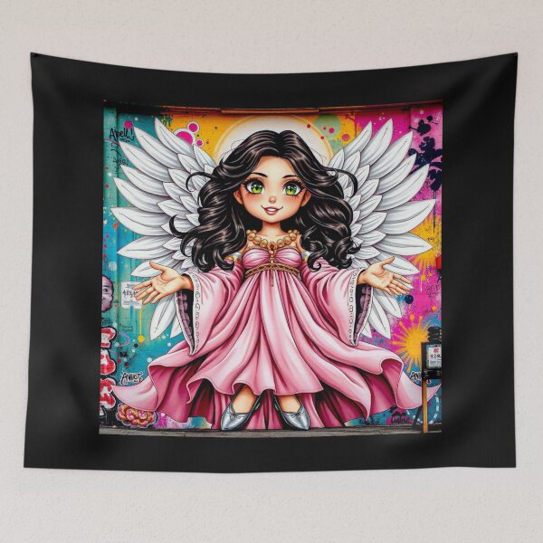 Item preview, Pop Art Golden Colorful Angel #4 designed and sold by Helios Be. Lavsh.