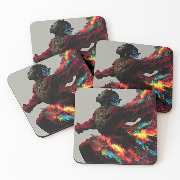 Item preview, Spiritual surreal wall art designed and sold by Blackcanvas444.