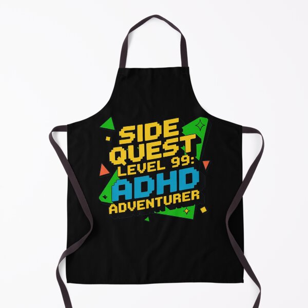 Item preview, Side Quest level 99: ADHD adventurer, funny side quest ADHD gaming  designed and sold by NoetherSym.