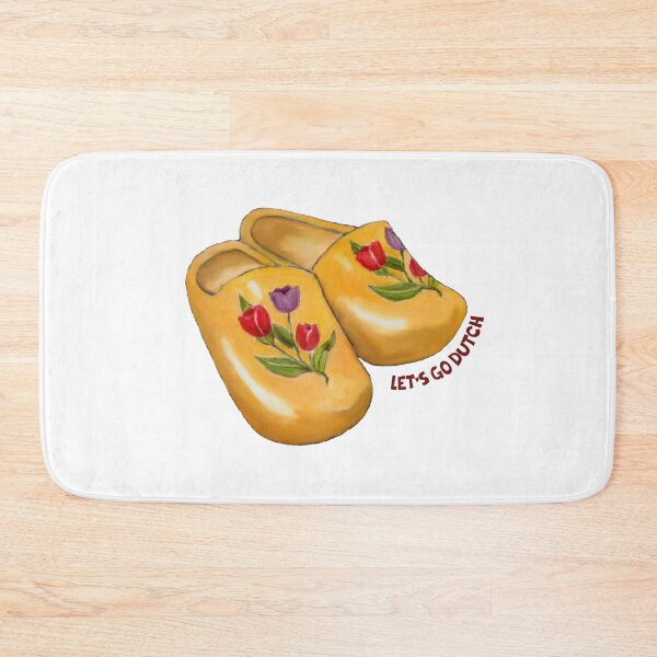 Item preview, Let's Go DUTCH, Wooden Shoes, Klompen, Sharing Cost, Tulips designed and sold by JoyfulWhimsy.