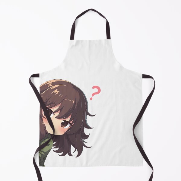 Item preview, Nishizumi Maho Bold Chibi Peeking Girls und Panzer Anime designed and sold by ManuelOpito.