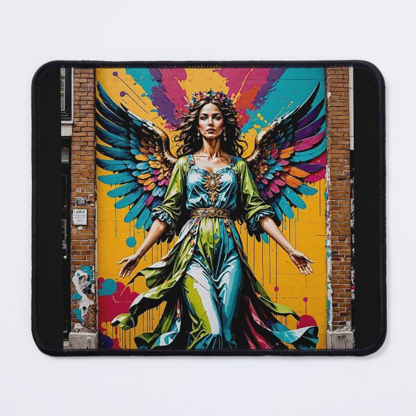 Item preview, Pop Art Golden Colorful Angel #5 designed and sold by Helios Be. Lavsh.