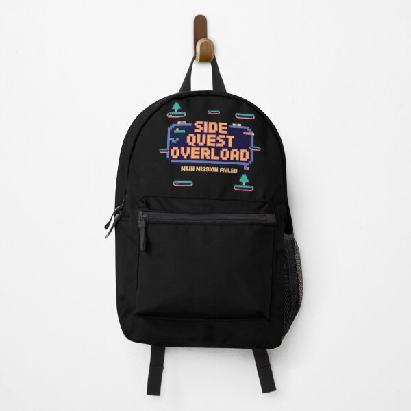 Item preview, Side quest overload, Main mission failed, funny side quest ADHD gaming  designed and sold by NoetherSym.