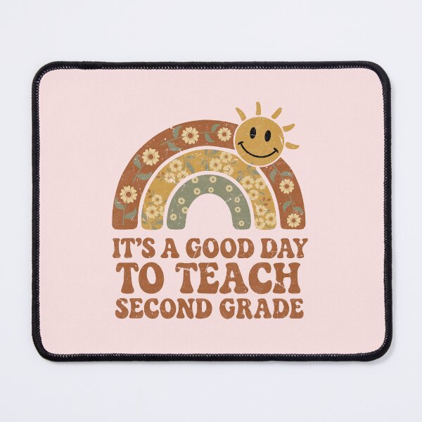 Item preview, It’s A Good Day To Teach Second Grade 2nd Teacher Rainbow designed and sold by RamblingsRose.