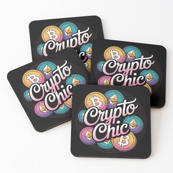 Item preview, Crypto Chic, girl bitcoin crypto designed and sold by NoetherSym.