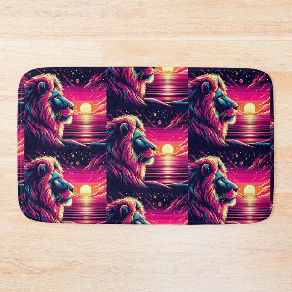 Item preview, colorful lion designed and sold by Dogandesighn.