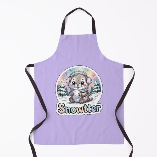 Item preview, Winter Otter Snowtter Cute Animal Sticker designed and sold by Nuist25.